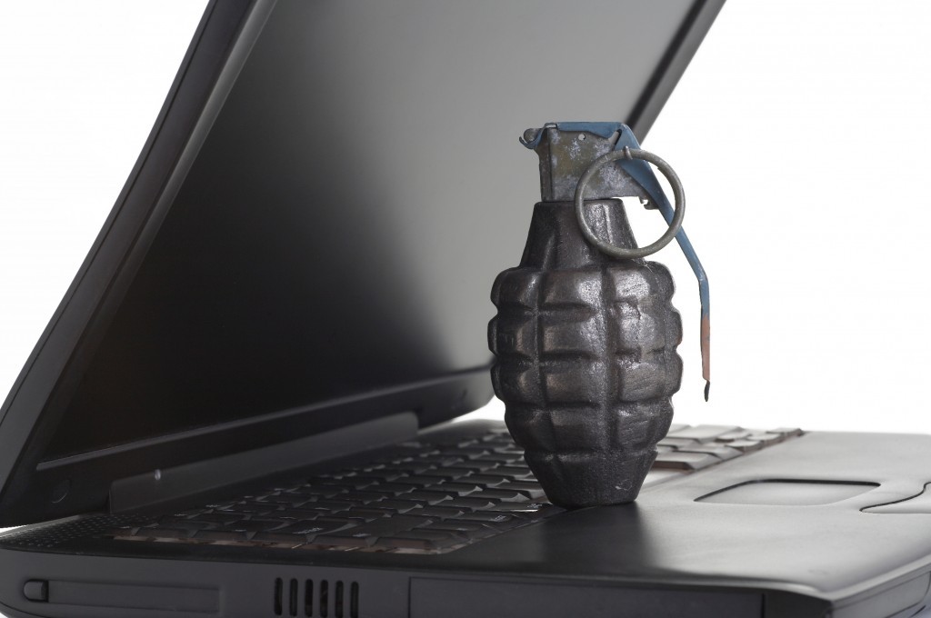 The battlefield is in cyberspace.