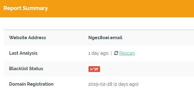 Blacklist report of an Ursnif delivery domain Bromium blog